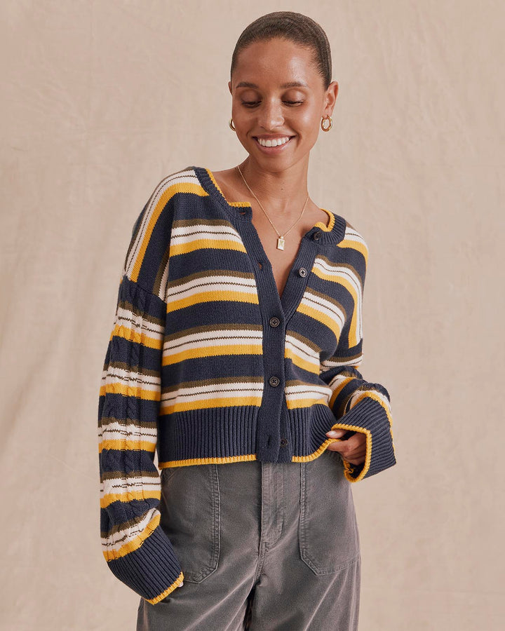 SONOMA STRIPE CARDI