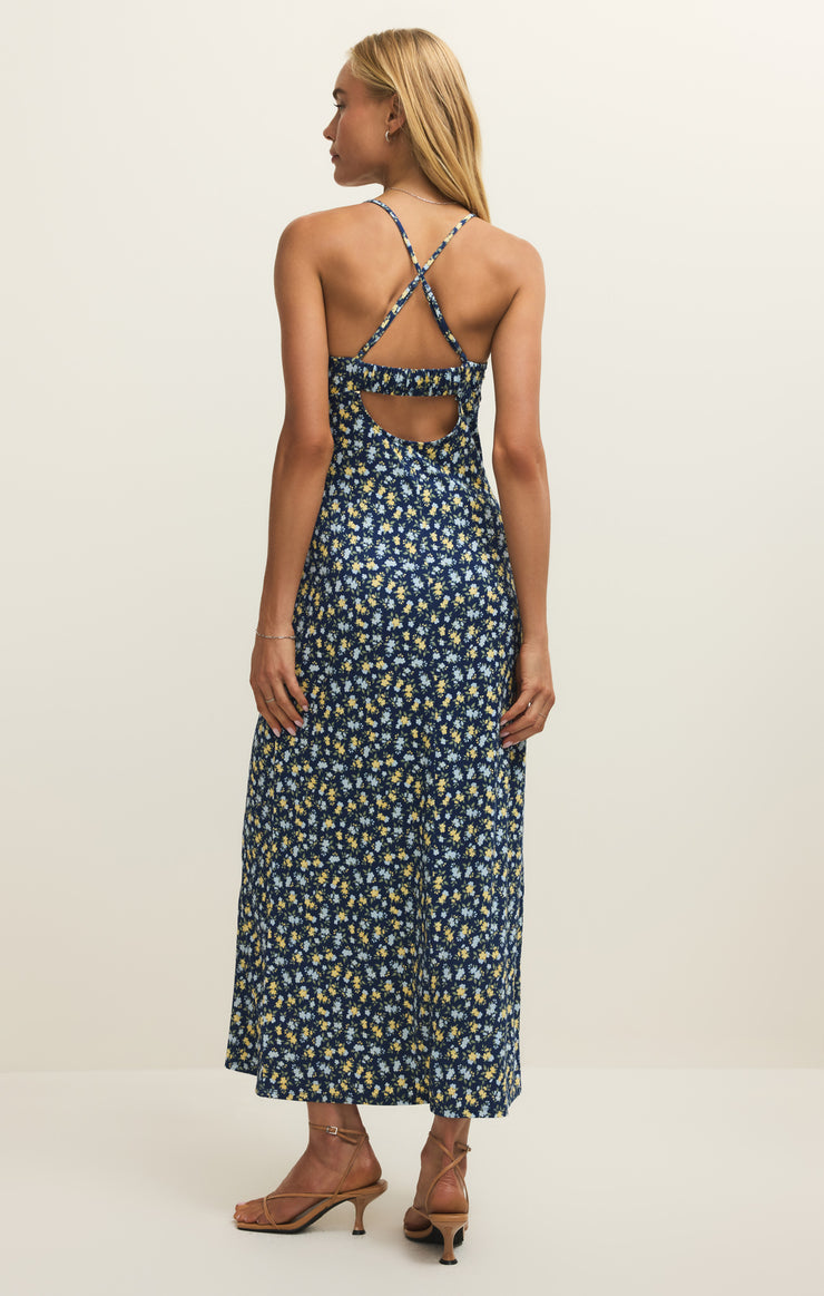 CHIARA IDRA DITSY MIDI DRESS