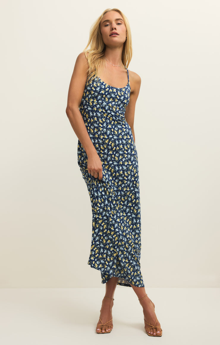 CHIARA IDRA DITSY MIDI DRESS