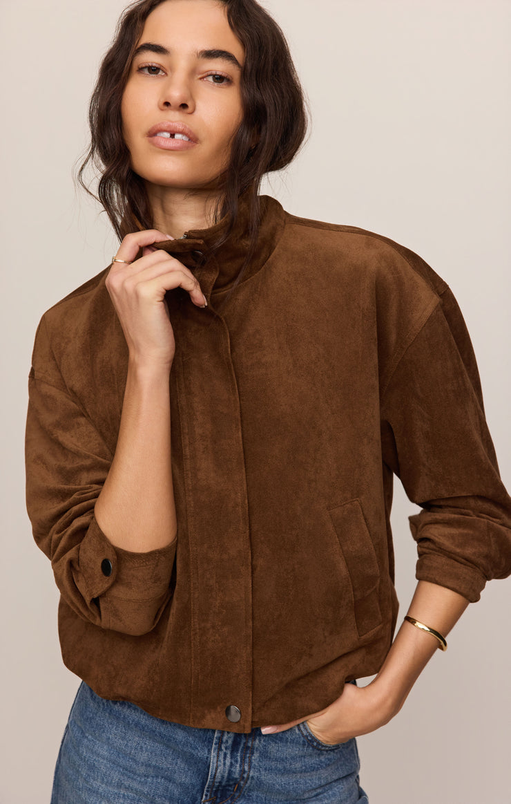 CORIN BUBBLE HEM JACKET