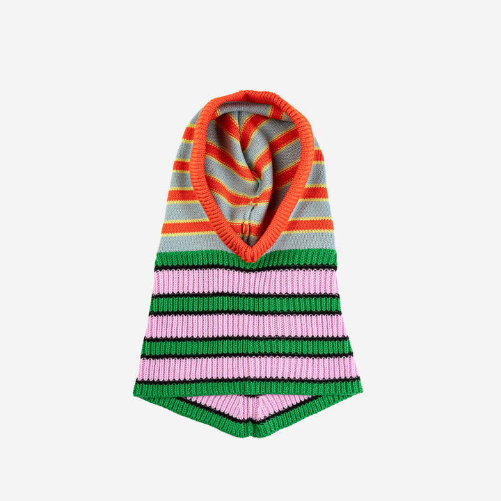 ZIPPER STRIPE HOOD