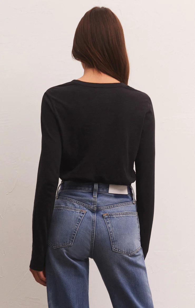 MODERN SLUB LONG SLEEVE TEE