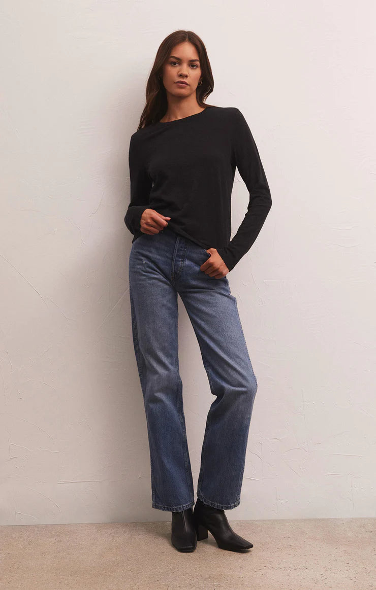 MODERN SLUB LONG SLEEVE TEE