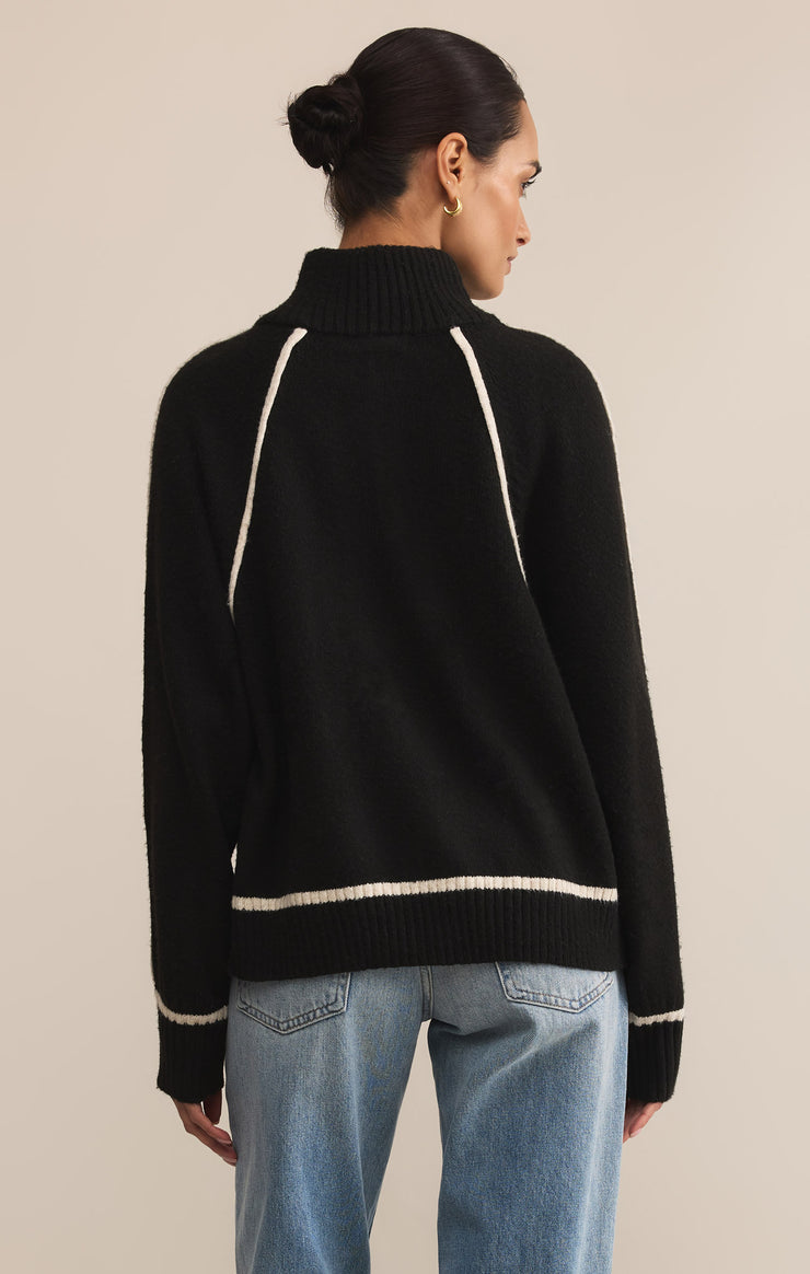 ALPS HALF ZIP SWEATER
