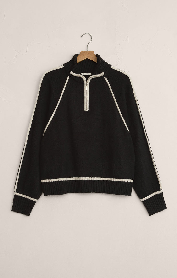 ALPS HALF ZIP SWEATER