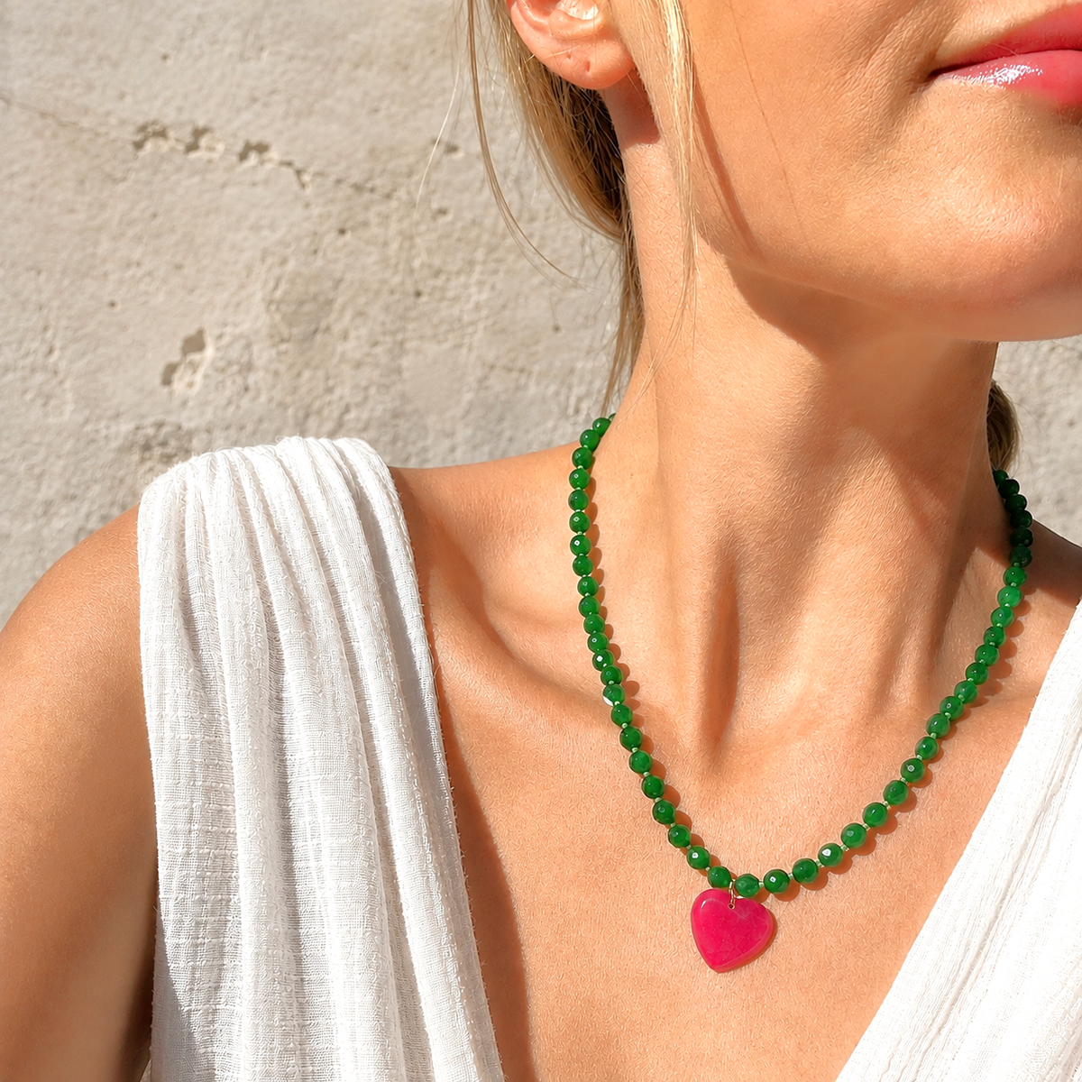 ABEL BEADED NECK 16IN