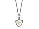SMALL SHEILD GROWTH PENDANT