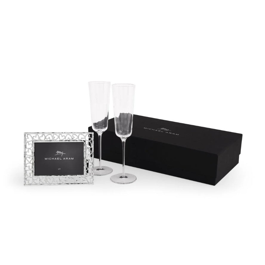 REFLECTIVE FLUTE & FRAME GIFT SET