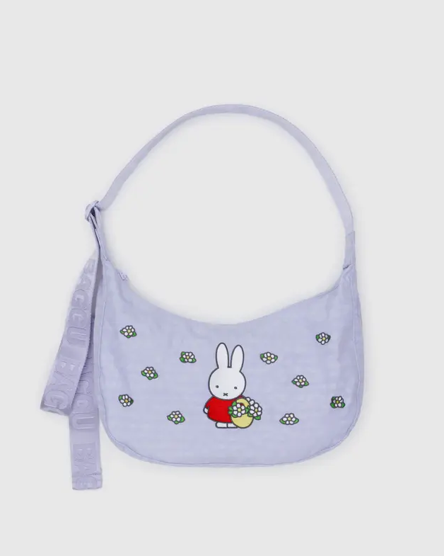 MEDIUM NYLON CRESCENT BAG
