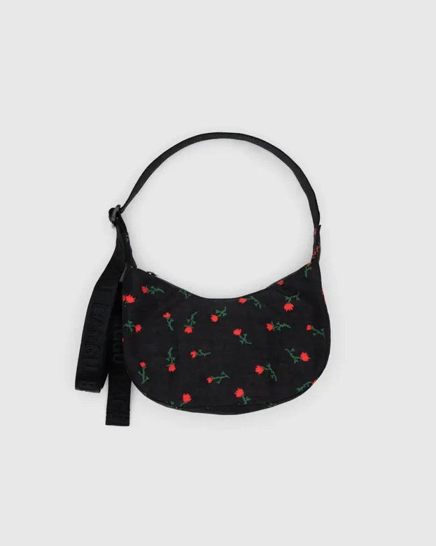 SMALL NYLON CRESCENT BAG