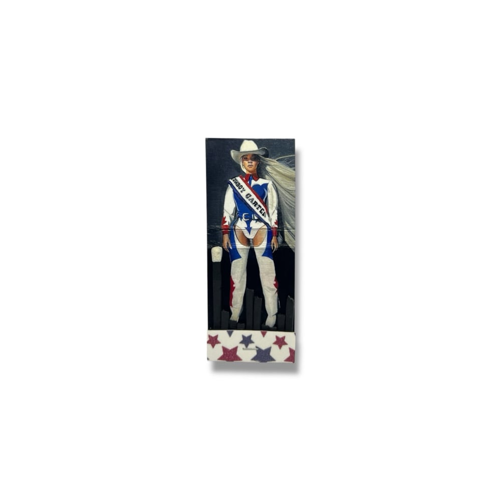 COWBOY CARTER FRAMED MATCHBOOK