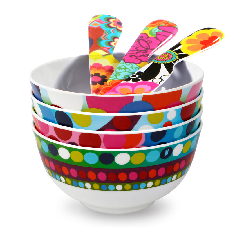 4-PIECE BINDI SOUP BOWL SET