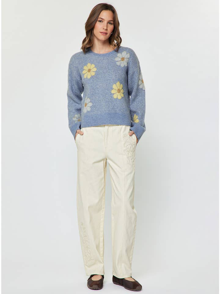 FLOWER SWEATER