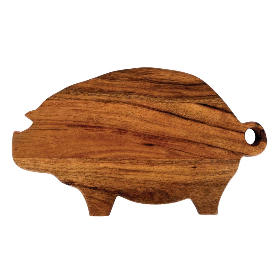 PIG SHAPED BOARD W/HANDLE