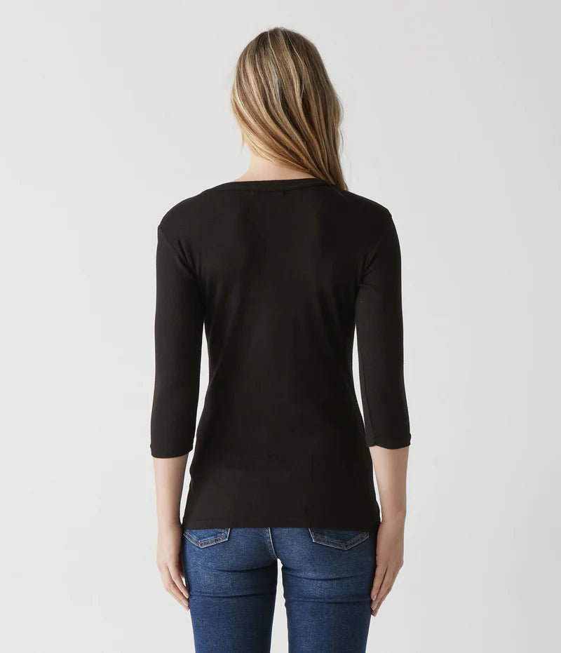 SHINE 3/4 SLEEVE DORA TEE