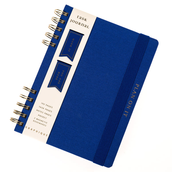 PLAN ON IT JOURNAL COBALT BLUE