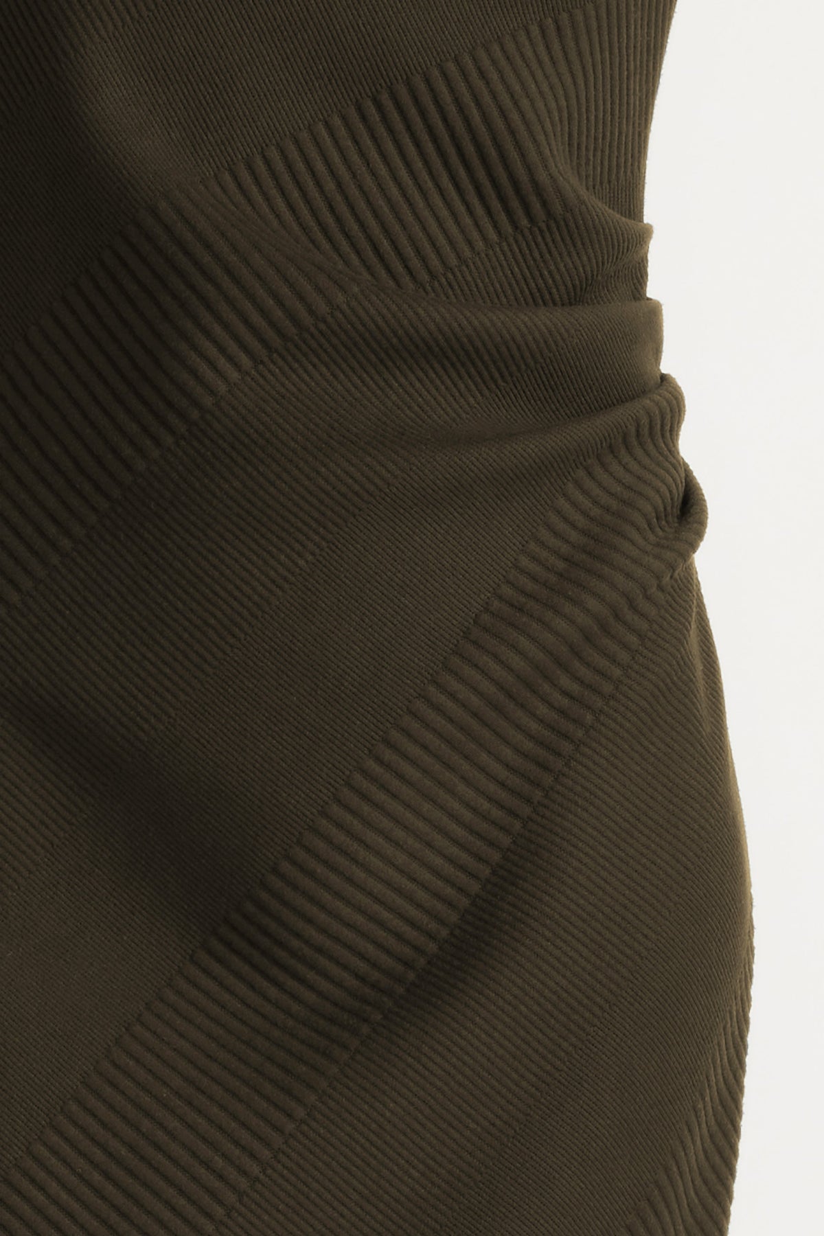 EVIE RIBBED KNIT JERSEY DRESS