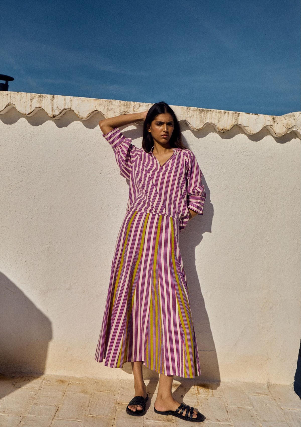 STRIPE SKIRT