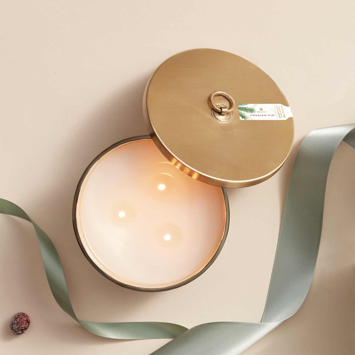 FRASIER LARGE PLAID CANDLE