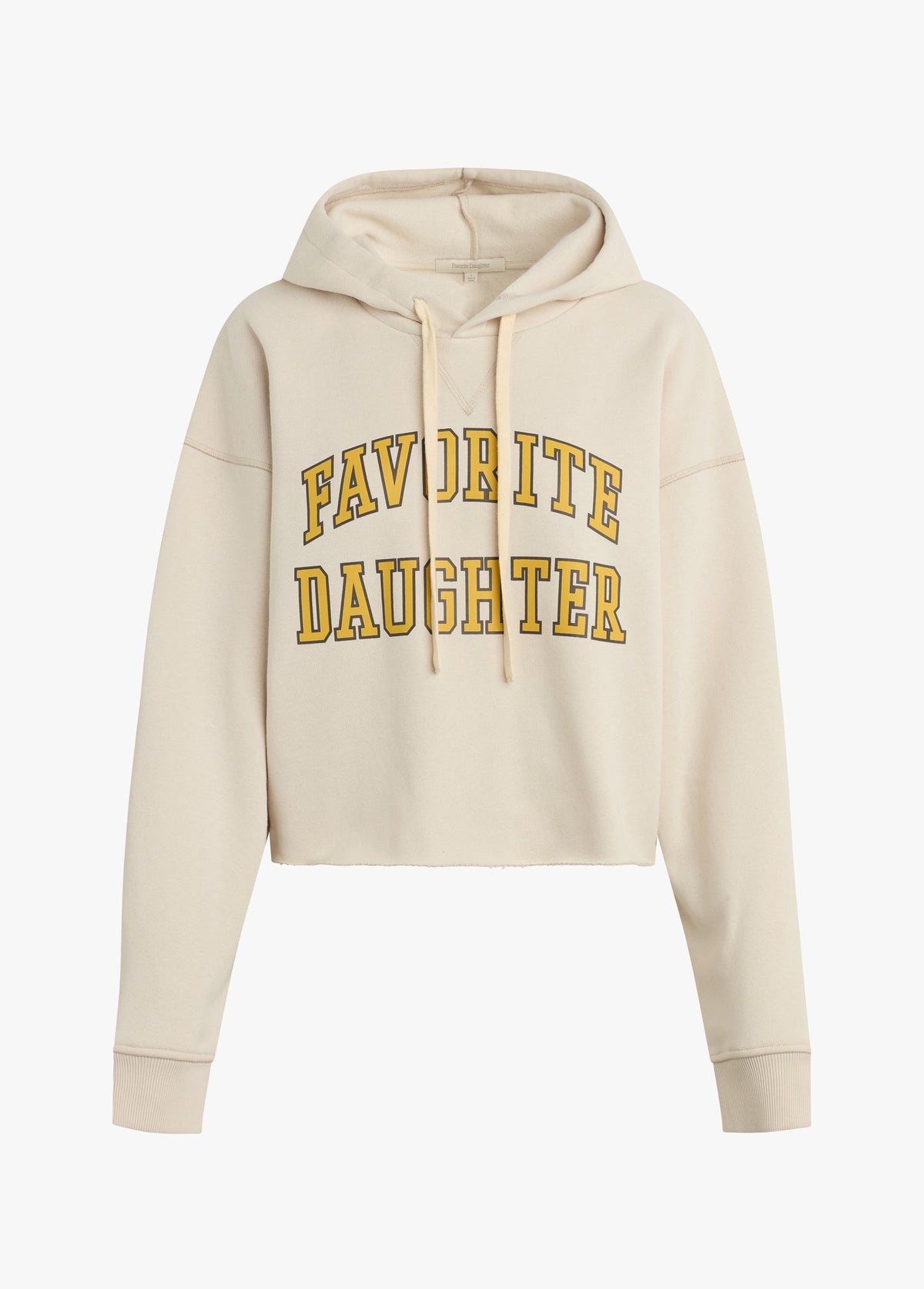CROPPED COLLEGIATE HOODIE