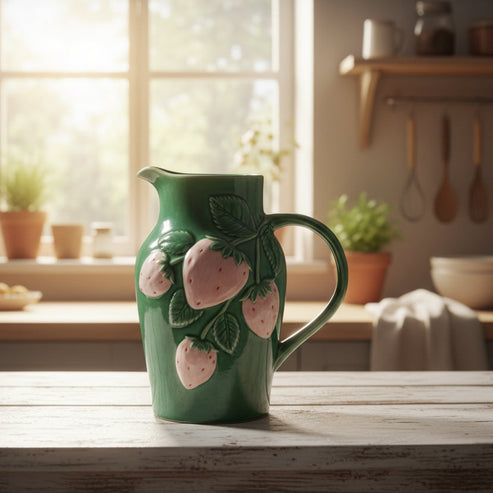 STRAWBERRY PITCHER