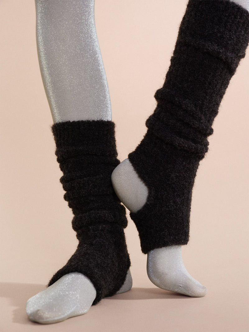 ALPACA BOUCLE SLOUCHY LEGWARMER