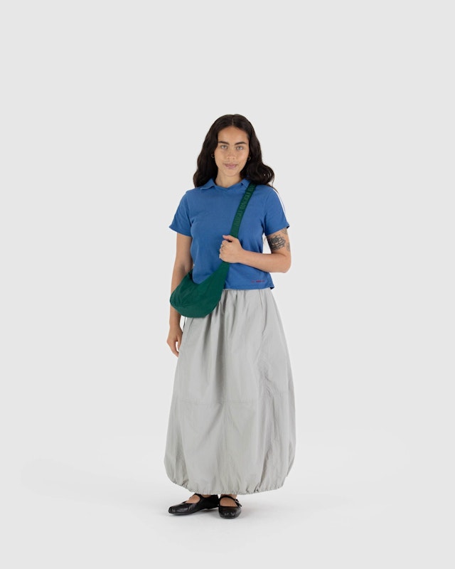 SMALL NYLON CRESCENT BAG