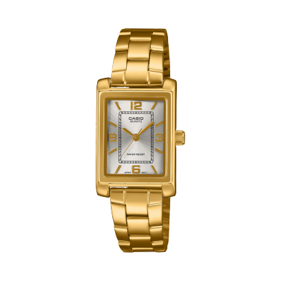 RECT GOLD TIMEPIECE