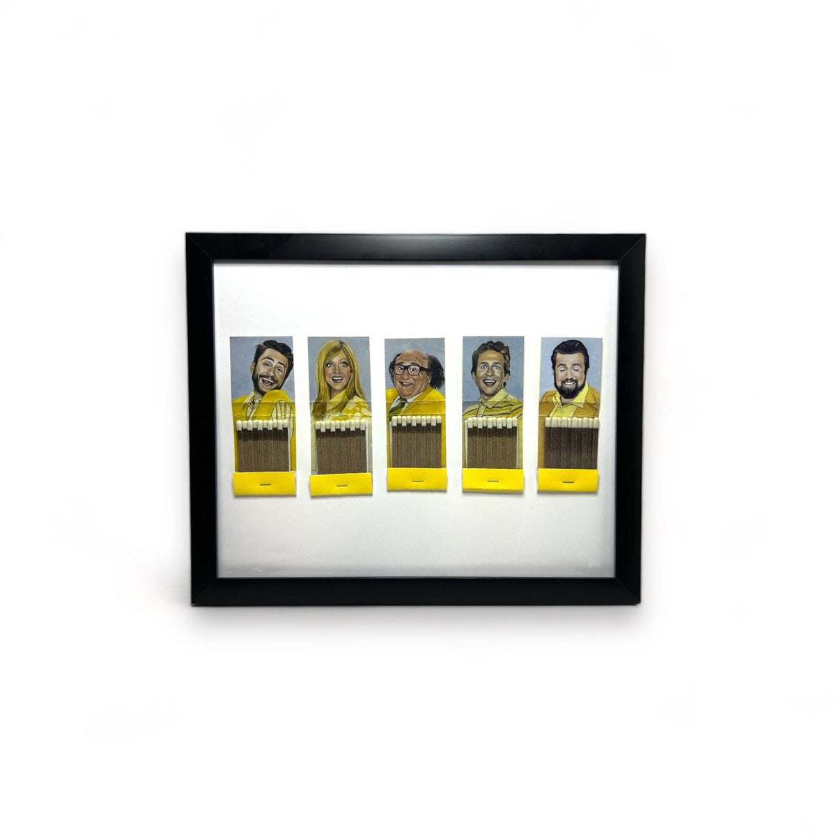 ALWAYS SUNNY IN PHILADELPHIA FRAMED MATCHBOOK
