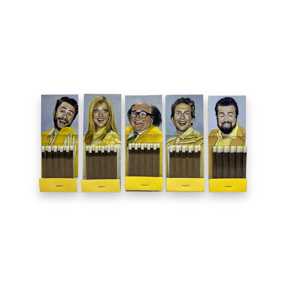 ALWAYS SUNNY IN PHILADELPHIA FRAMED MATCHBOOK