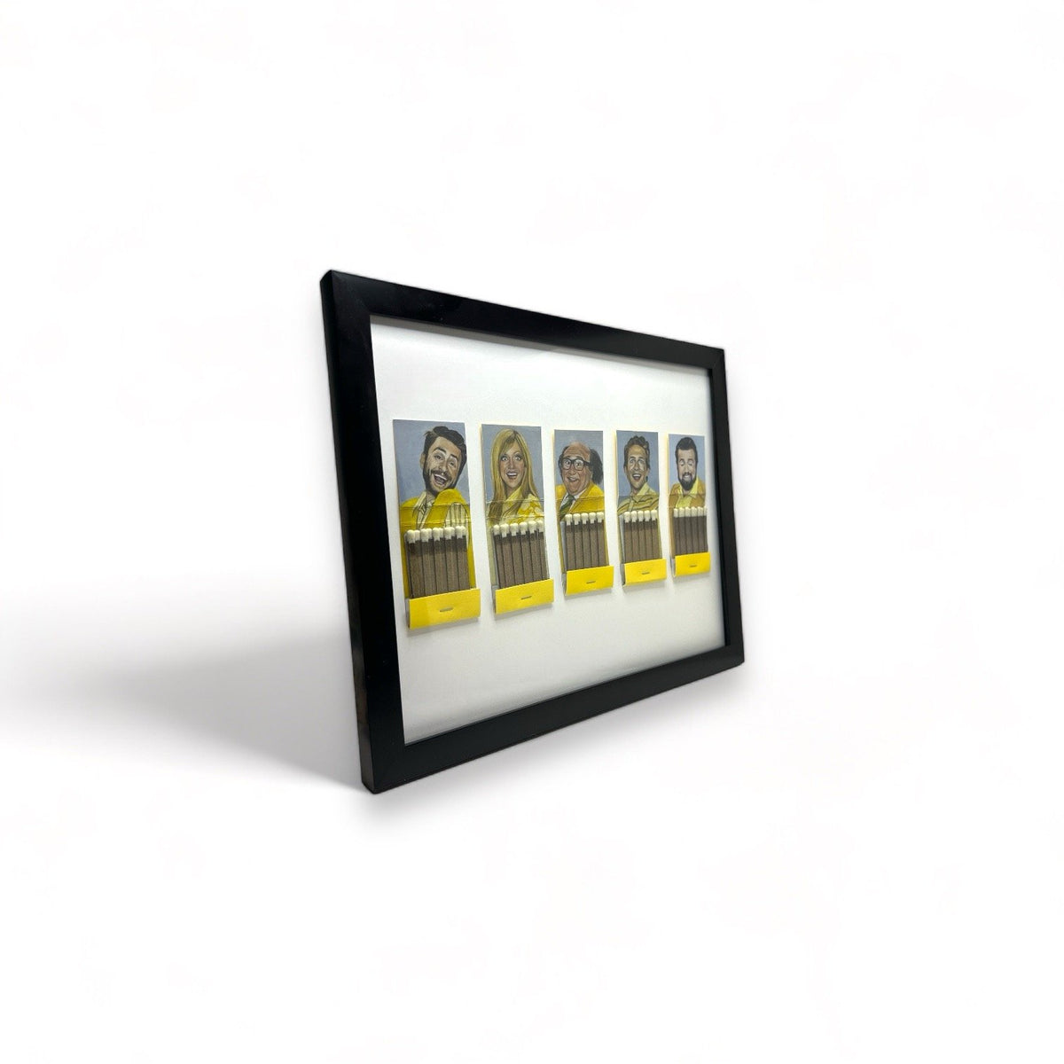 ALWAYS SUNNY IN PHILADELPHIA FRAMED MATCHBOOK