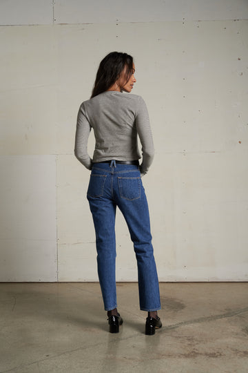 JAMIE STRIPE CREWNECK LONG SLEEVE