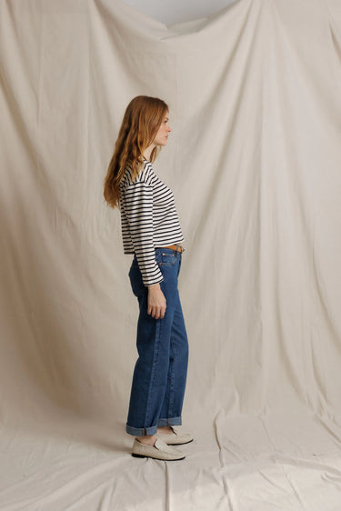 JENNA STRIPE BOATNECK LONG SLEEVE