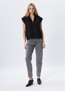 MICHAEL SLEEVELESS SWEATER