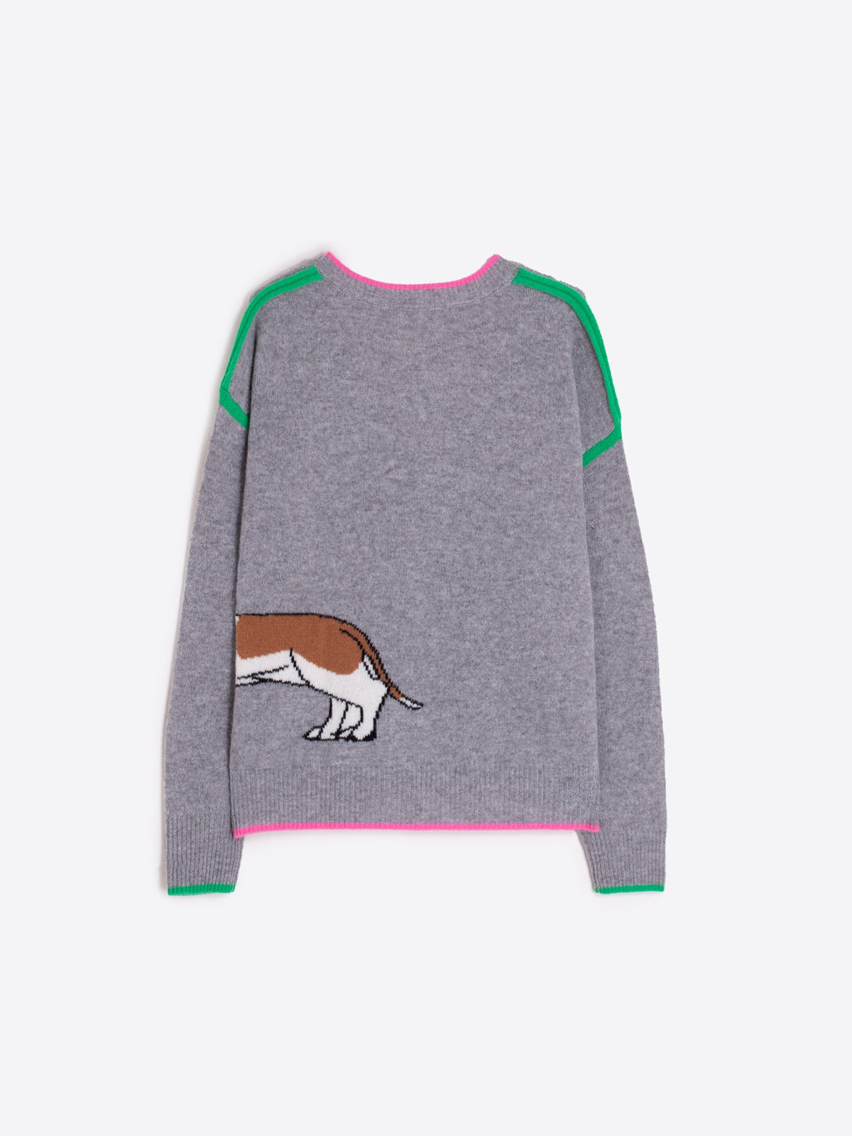 DOG VNECK SWEATER
