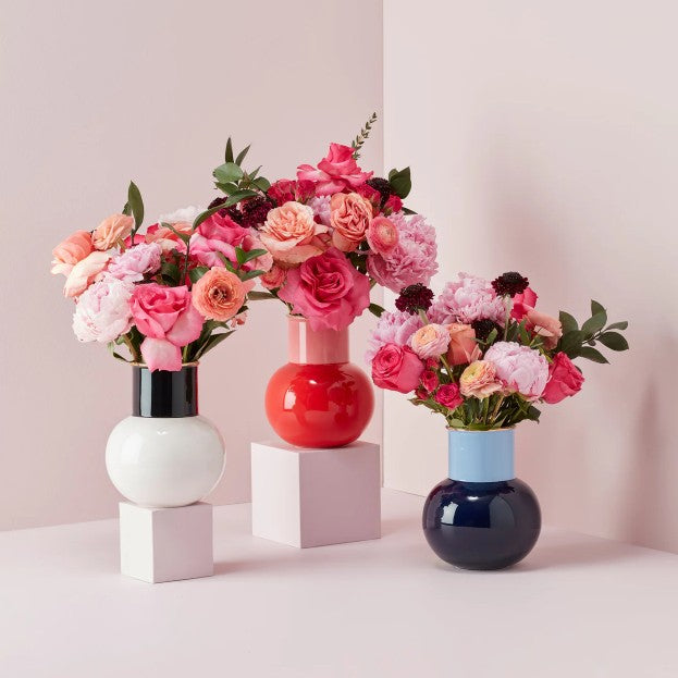 KS MAKE IT POP RED BOUQUET VASE
