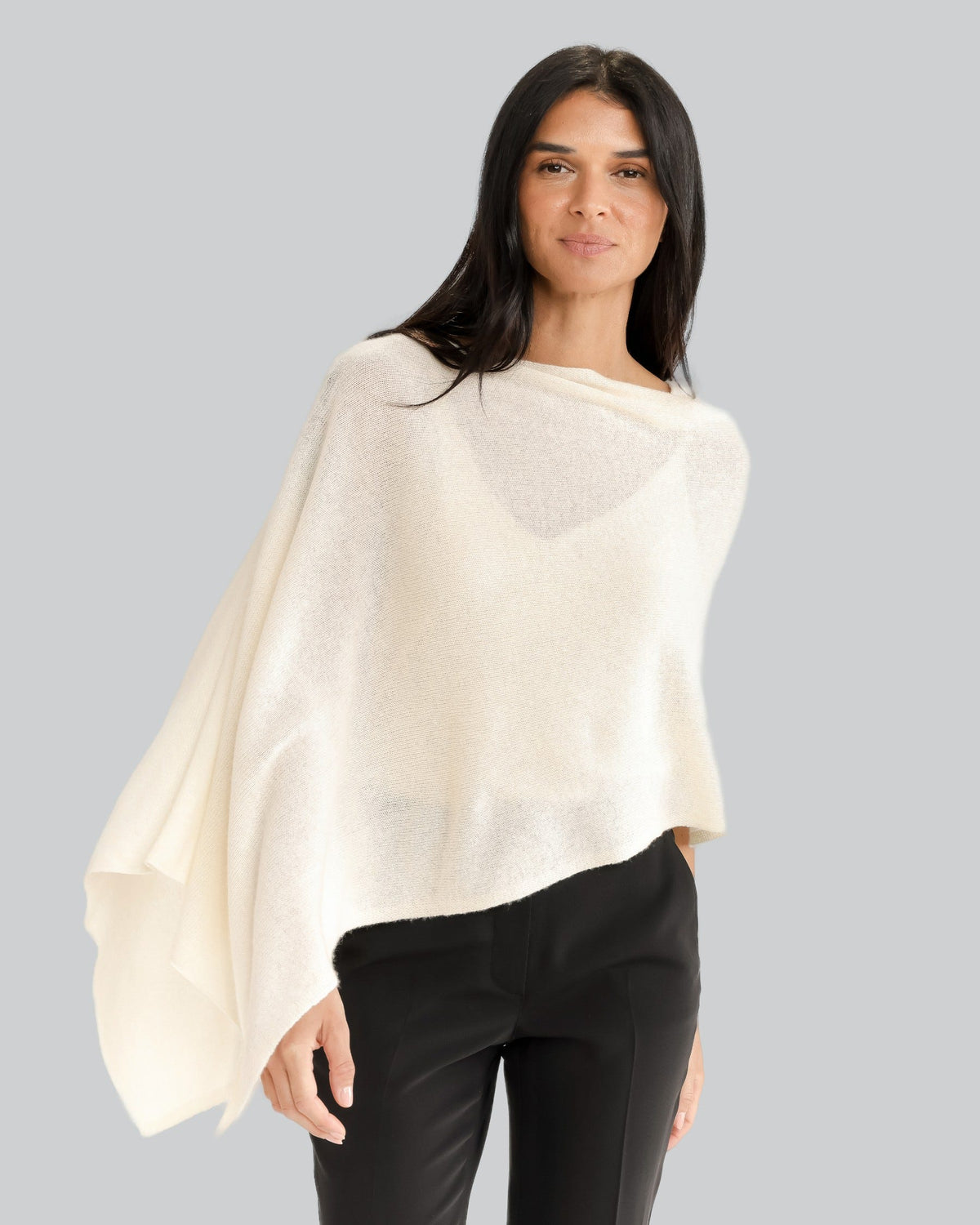 CASHMERE PONCHO