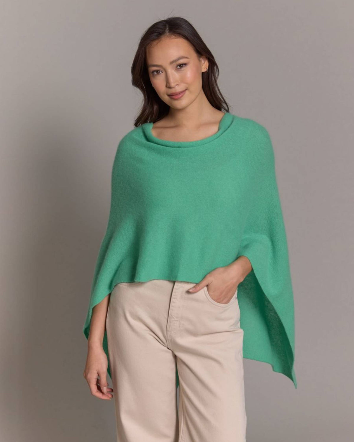 CASHMERE PONCHO