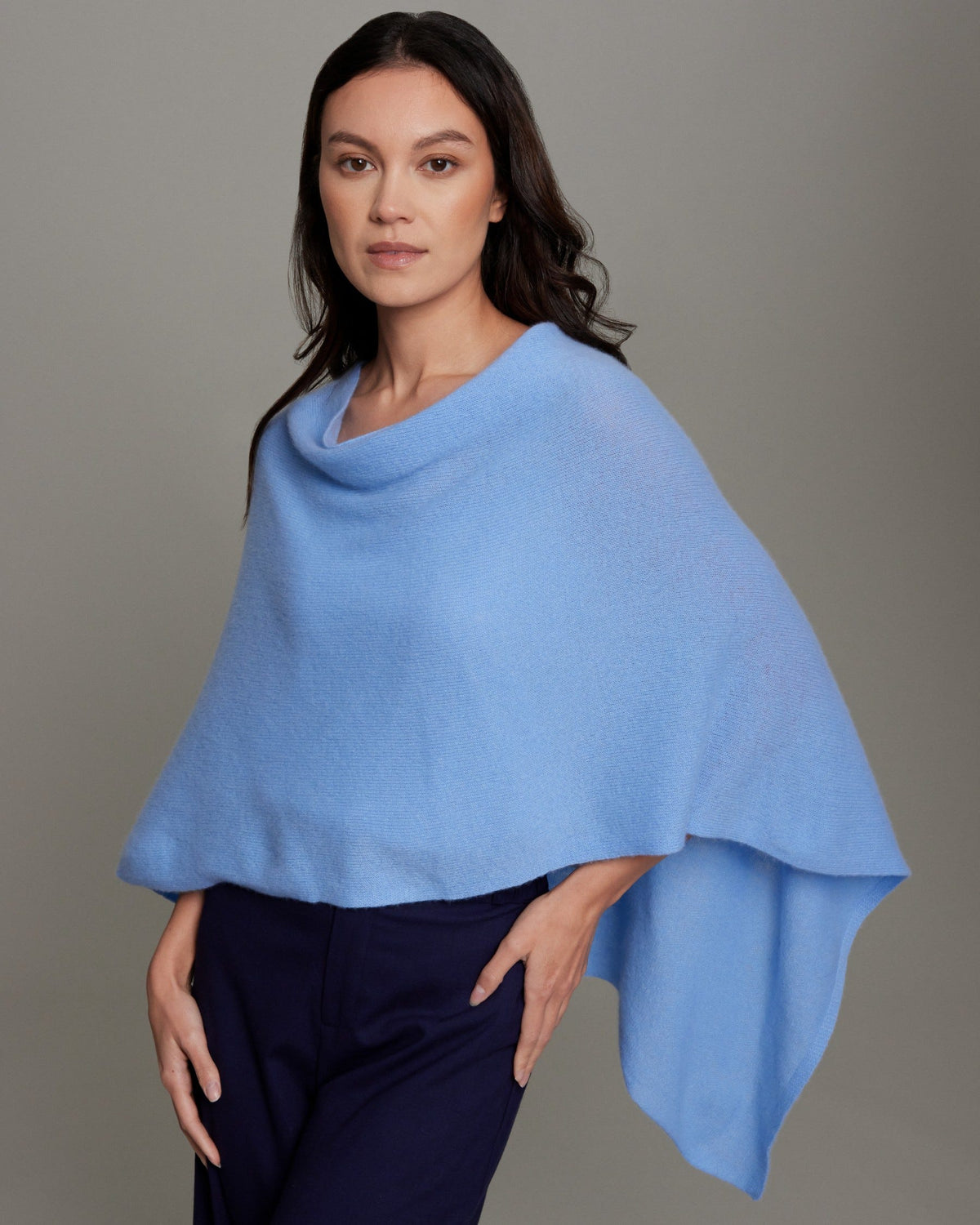 CASHMERE PONCHO
