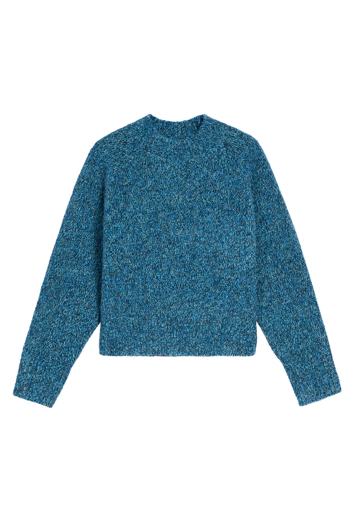 MARGOT SPECKLED WOOL ALPACA SWEATER