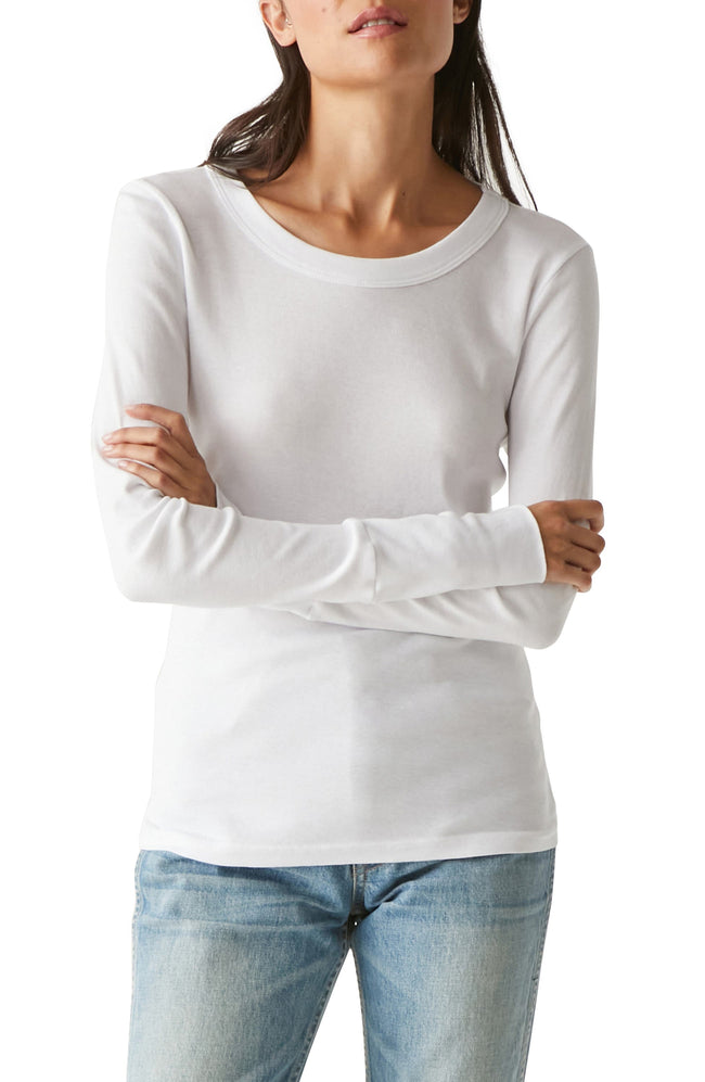 KELSO LS SUPIMA CREW NECK