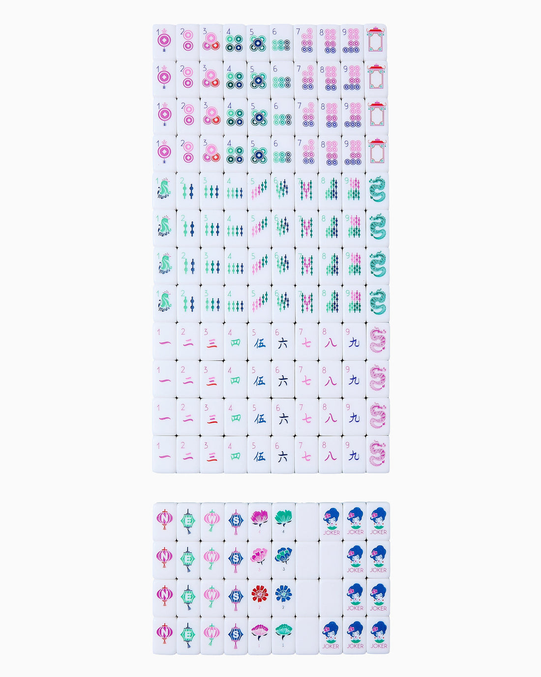 PALM BEACH MAHJONG TRAVEL SET