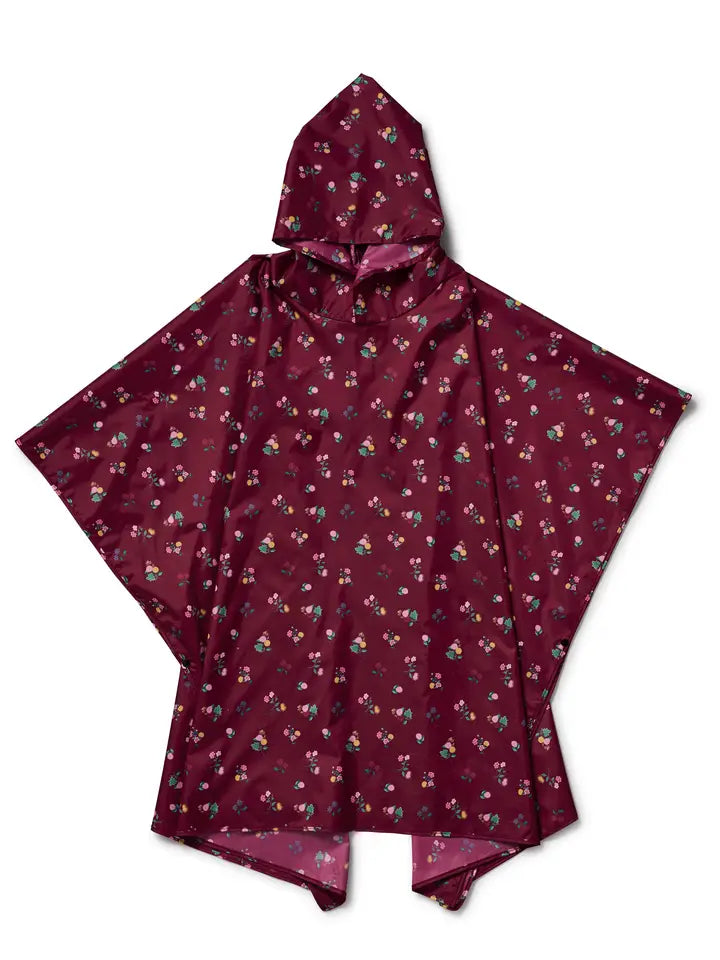 RAIN PONCHO DITSY DAHLIA