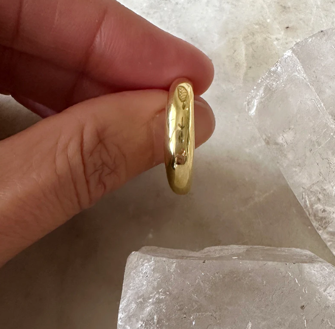 GOLD VERMEIL RING
