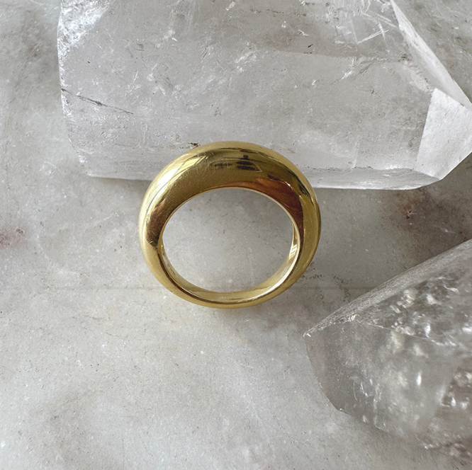 GOLD VERMEIL RING
