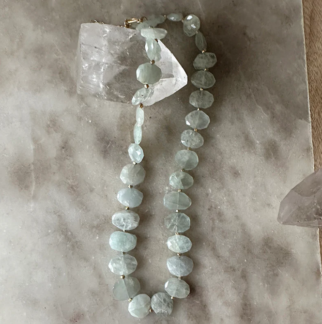 AQUAMARINE NECKLACE