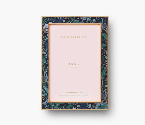 PEACOCK 4X6 PICTURE FRAME