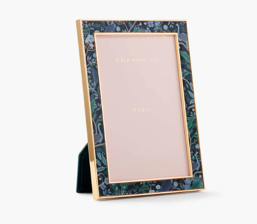 PEACOCK 4X6 PICTURE FRAME