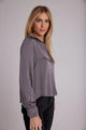 WIDE PLACKET PULLOVER