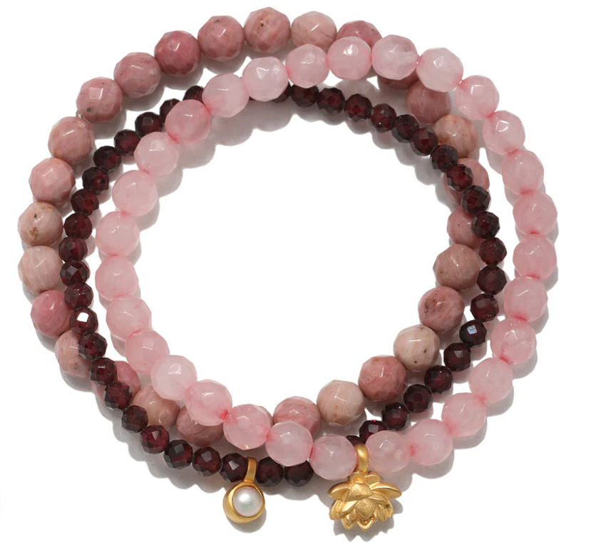 PINK BRACELET SET/3